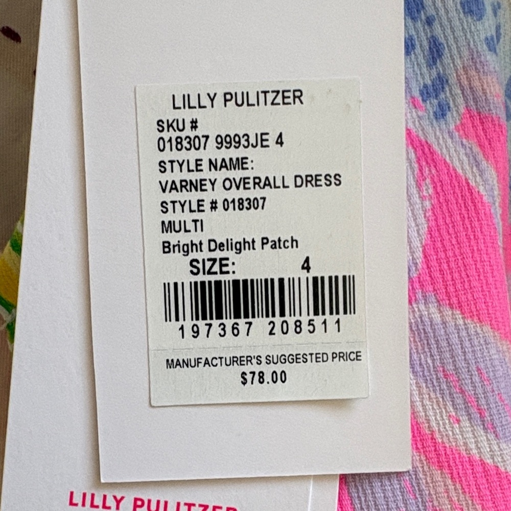Lilly Pulitzer Varney Dress NWT - Picture 9 of 9